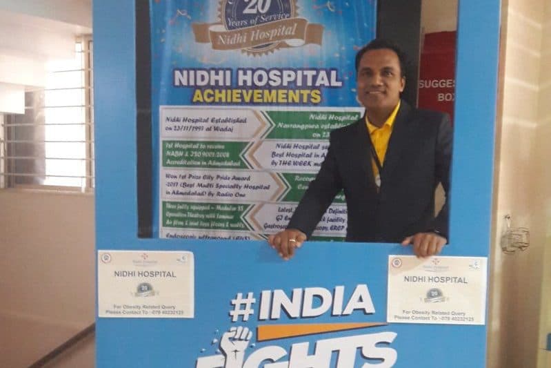 Fights to – Obesity Awareness at Nidhi Hospital
