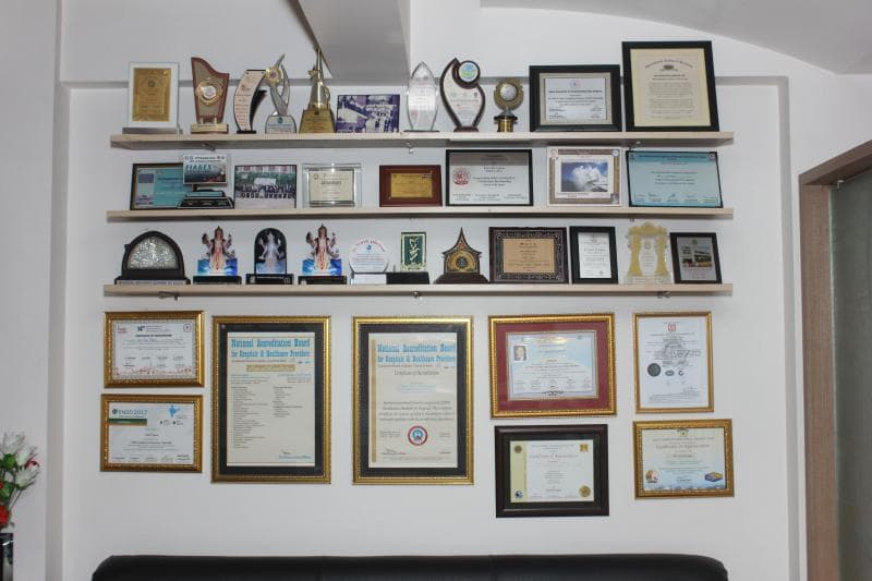 Facilitation & Certificates at Nidhi Hospital