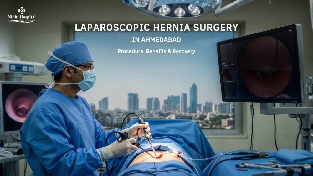 Laparoscopic Hernia Surgery in Ahmedabad: Procedure, Benefits & Recovery